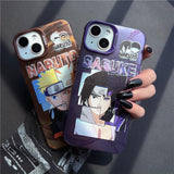 Sasuke/Uzumaki Apple exquisite Trend Silicone Anti-collision phone case