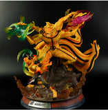 Kurama  Whirling Nine-tailed Fox combat morphing light model