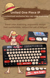 Luffy/Zoro/Chopper wireless bluetooth keyboard and mouse suite For desktop laptop, easy to carry, easy to work（Buy keyboard now and get 1 free phone case for $19, today only! Please contact customer service after purchase）