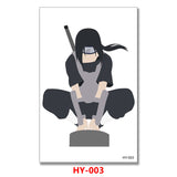 Uchiha Sasuke Cool character tattoo stickers