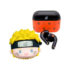 Uzumaki wireless Bluetooth headset earbuds set earphones（Containing protective sleeve）