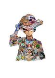 luffy puzzle High appearance level Trend-shirt cute and handsome anime characters (The real thing is more delicate than the picture.)